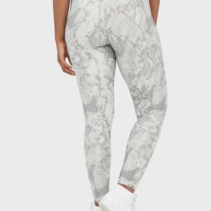 Aerie Crossover Snakeskin Leggings